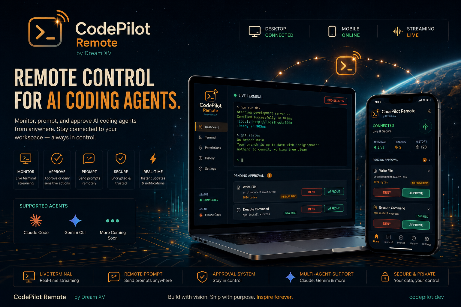 CodePilot Remote Banner